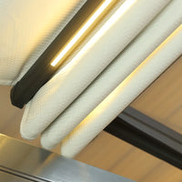 VTX-2004133 Commercial Retractable Patio Awning Windproof Sunshade Restaurant Hotel Aluminum Waterproof Durable Home Decor Gifting