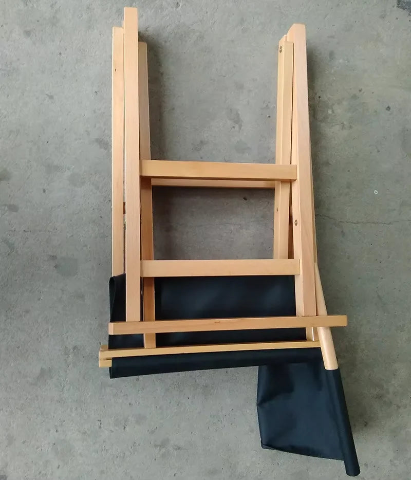 Teak Wood Folding Garden Chair with Natural Finish for Outdoor Use