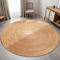 Hand-woven Sedge Solid Color American Country Style Circular