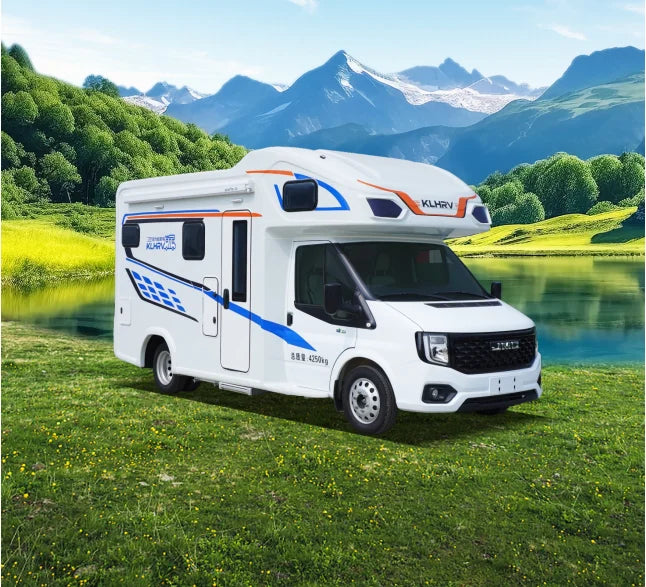 KLHRV JMC Chassis Complete Equipment Recreational Vehicle 5995*2350*2920mm Diesel Motorhome