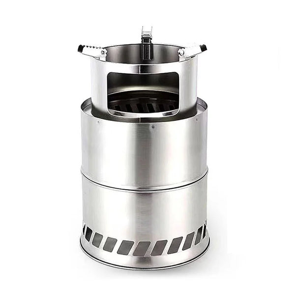 VTX-1366053 Camping Preferred Stove Outdoor Portable Bonfire Foldable Multifuel Smokeless Heater Stable BBQ Grill Detachable Fire