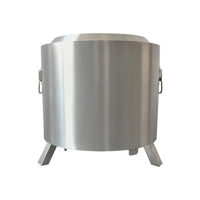 VTX-1807525 2023 Patent-pending Adjustable Portable Stainless Steel Smokeless Fire Pit Outdoor Camping Heating Hiking Travel