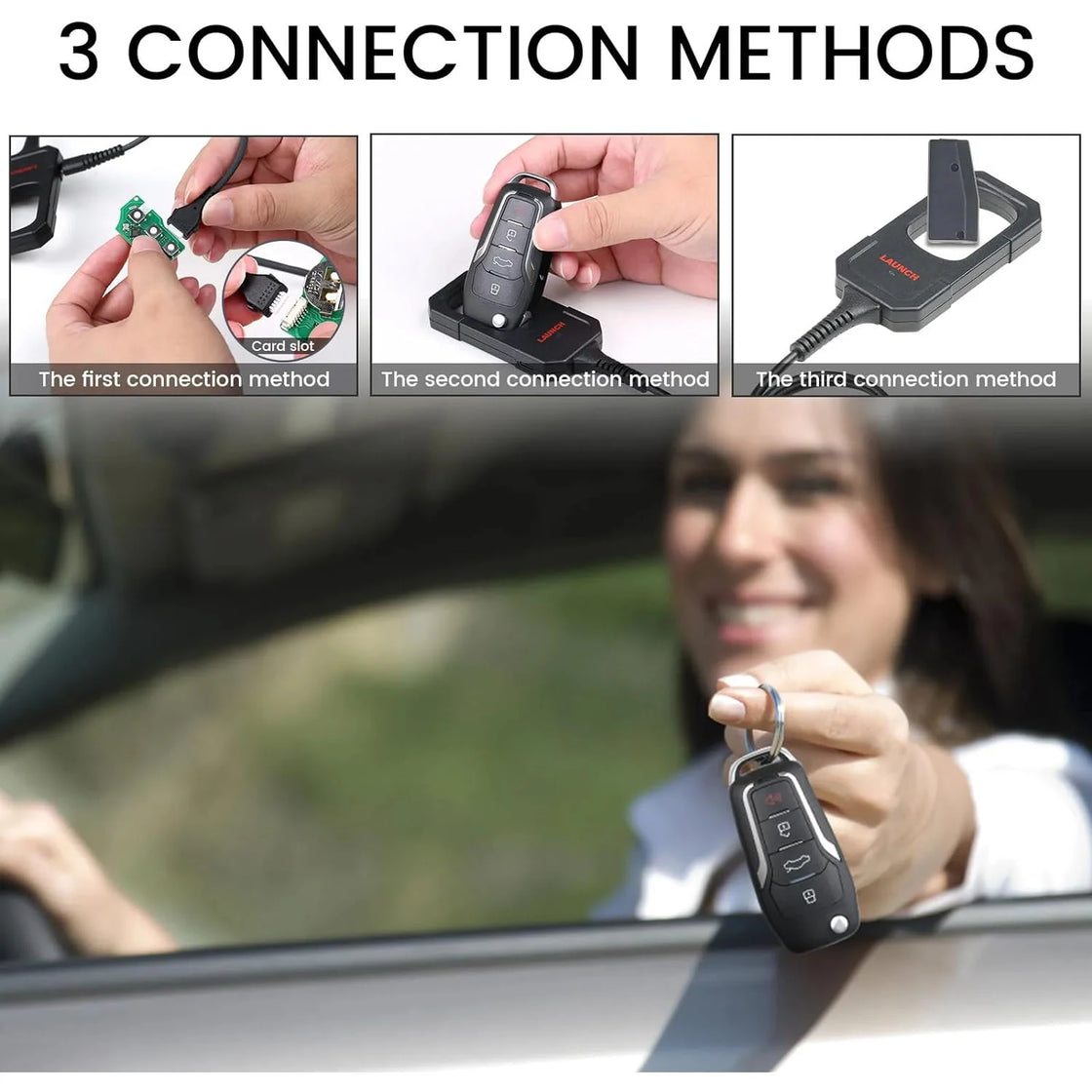 Launch X431 Key Programmer with Smart Keys for Universal Vehicle Compatibility