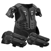 VTX-2840613 Breathable Motorcycle Motorbike Motocross Riding Body Armor Pads Protector Vest Knee Elbow Children Home Decor Gifting