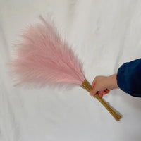 55CM Fluffy Pampas Grass Simulation Reed Hair Simulation Wed