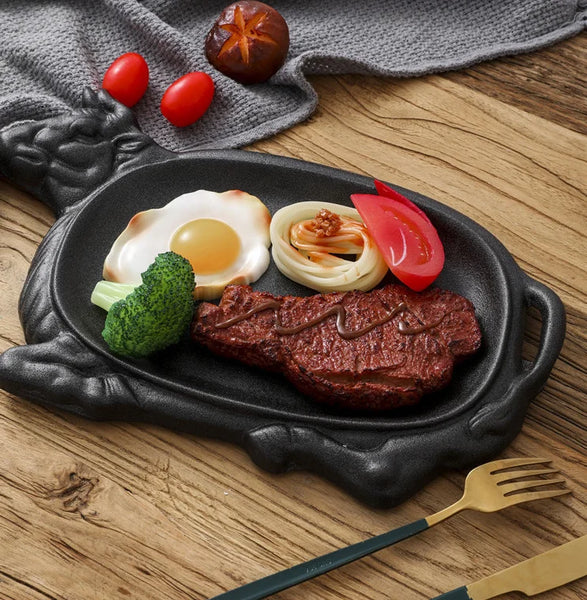 VTX-5154341 Artificial Steak Simulation Food Cooked Roast Beef Meat Home Kitchen Market Display Photography Props