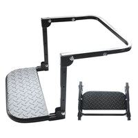 VTX-0955557 Folding Heavy Duty Tire Step Truck SUV RV Adjustable Mounted Fit Most 10.2"to 14.4'' Rated up to 3 Home Decor Gifting