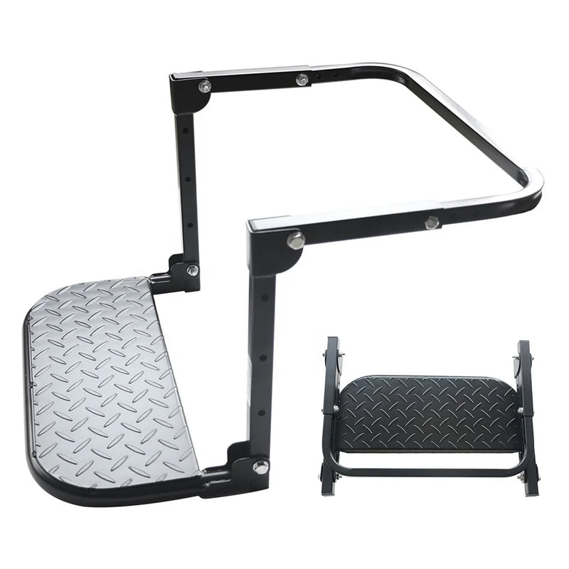 VTX-0955557 Folding Heavy Duty Tire Step Truck SUV RV Adjustable Mounted Fit Most 10.2"to 14.4'' Rated up to 3 Home Decor Gifting