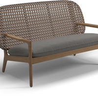 VTX-3249317 Leisure Teak Wood Frame Rattan Chair Patio Outdoor Garden Rocking Balcony Sets Modern Living Room Backyard Deck