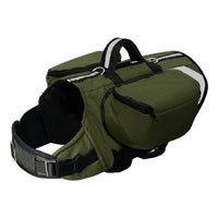 VTX-6091813 Outdoor Dog Backpack Harness Reflective Dogs Pack Hound Travel Camping Hiking Backpacks Saddle Bag Medium Large