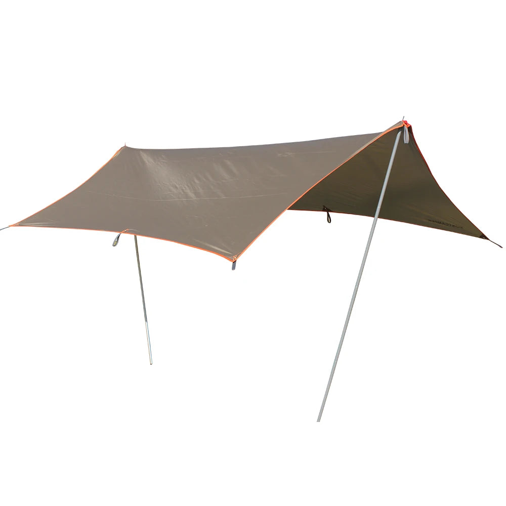 Outdoor Polyester Ultralight Waterproof Fly Sheet Camping Sunshade for 1-8 Persons