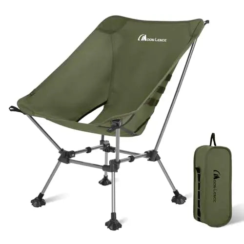 Portable Lightweight Folding Garden Camping Chair, 330Lbs Capacity, Oxford Fabric, Aluminum Frame