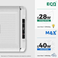 VTX-8989477 ICECO MCD20B Cooler Box 20L 40W Electric Camping Fridge Freezer Portable 24V/12V Plastic Car Refrigerator Household