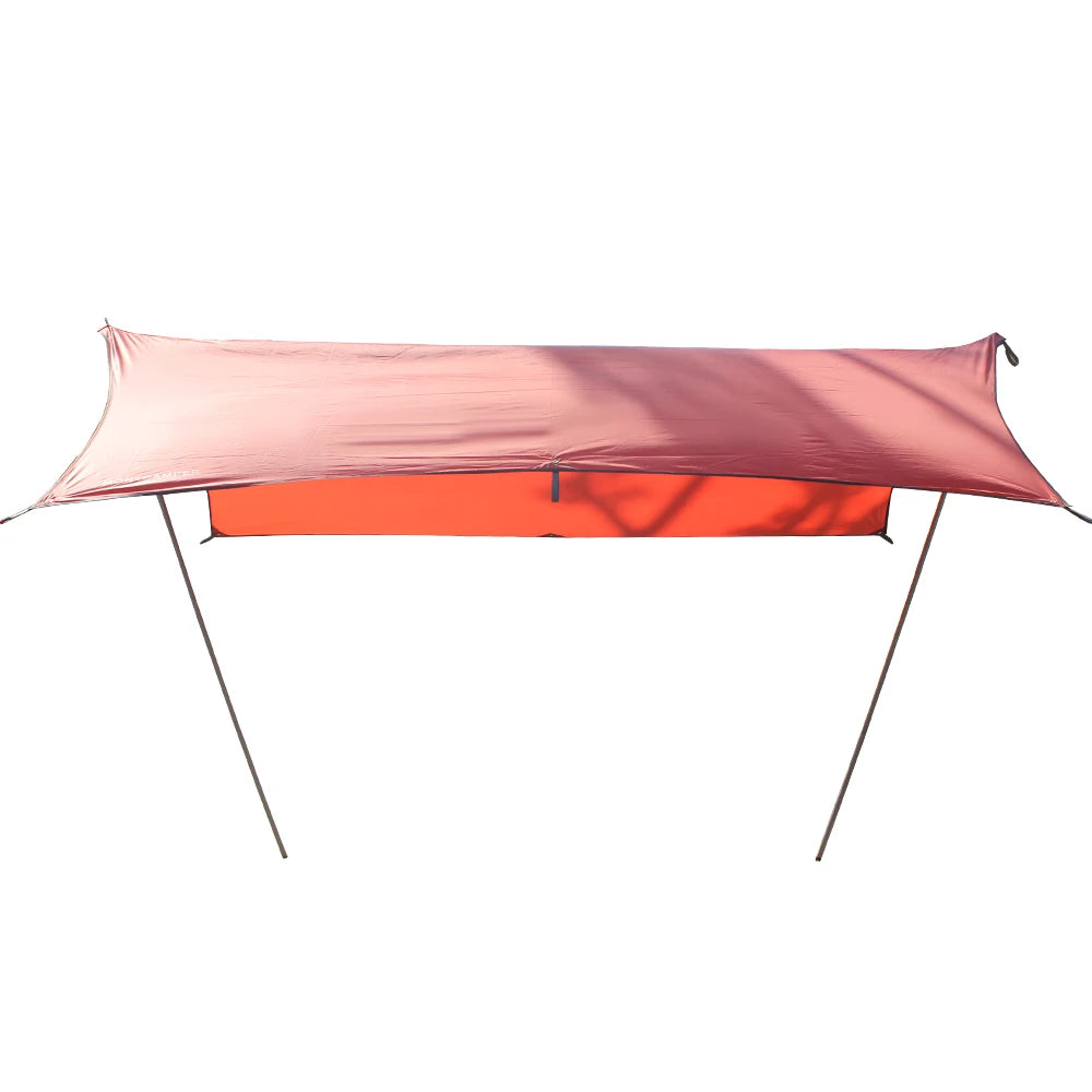 Outdoor Polyester Ultralight Waterproof Fly Sheet Camping Sunshade for 1-8 Persons