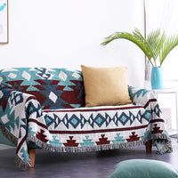 Custom Logo Modern Polyester/Cotton Throw Blanket-Inflatable