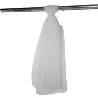 Swiss Dot Tulle Chair Sashes Organza Chair Back Bow Sheer Ya