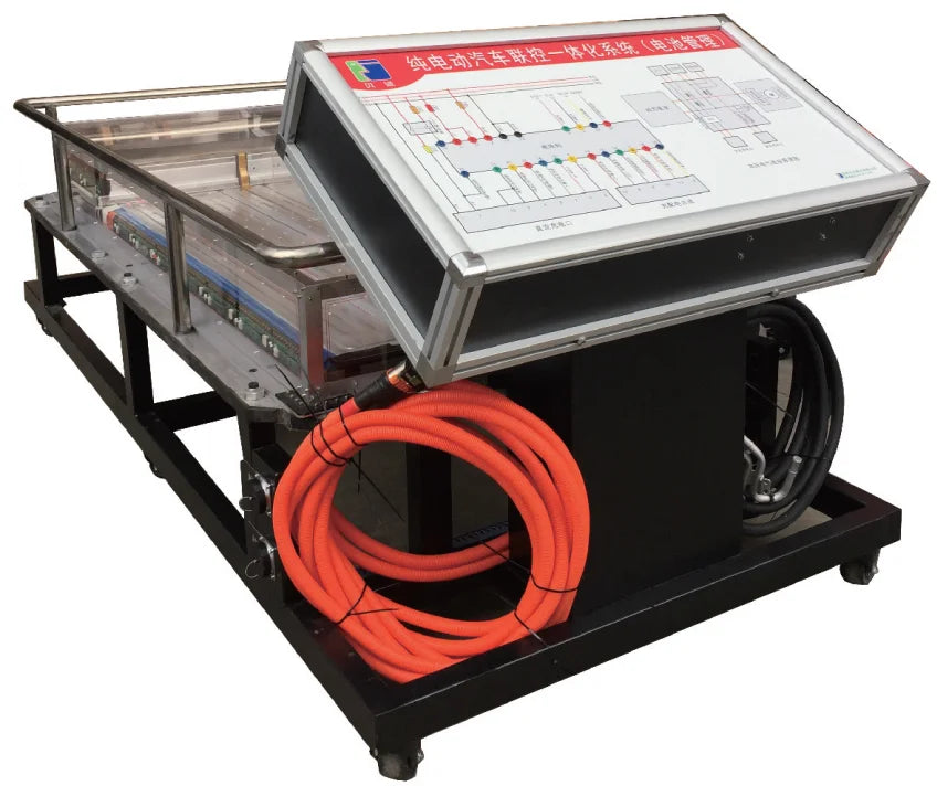 Integrated Control System for Pure Electric Vehicles, Battery Management Teaching Bench, Metal, 1500mm x 700mm x 1560mm, 2-Year Warranty, ISO9001 Certified