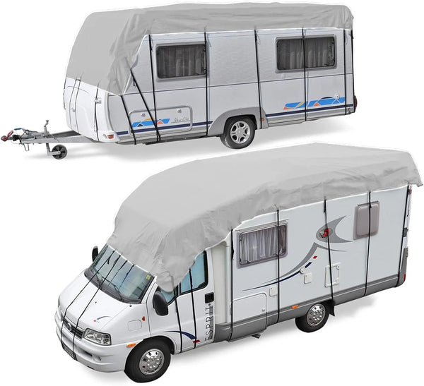 VTX-1348773 Outdoor RV Roof Cover -Designed Dust Sun Protection Car Non-Woven Fabric, PEVA Aluminum Foil Bedroom Living Room Sofa