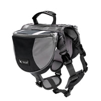 VTX-4387877 Adjustable Outdoor Hiking Pet Dog Backpack Oxford Material Zipper Solid Harness Carrier Travel Fashionable Comfortable