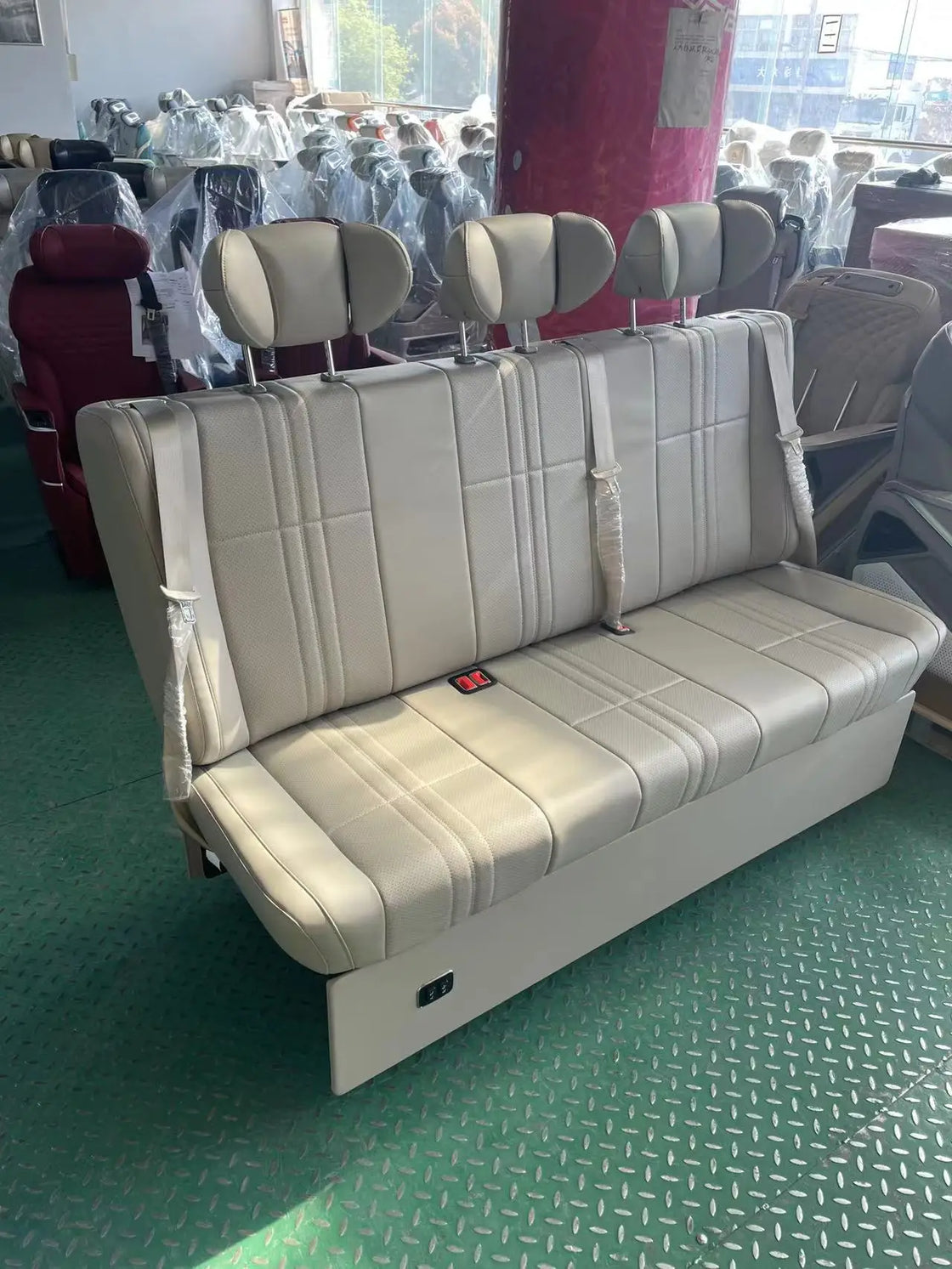180 Degree Modified Car Seat Sofa Bed for RV, Van, Sprinter, Alphard, V-Class - Model RA01