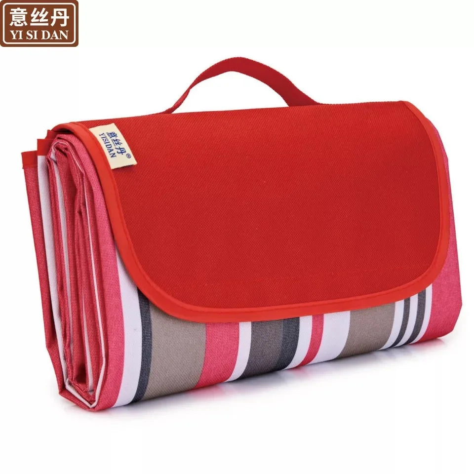 Portable Moisture-Proof Outdoor Picnic and Camping Mat, Rectangle Shape, Spring/Summer Use