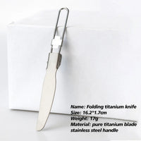 Wildrex Titanium Lightweight Portable Compact Multi-Tool Eco