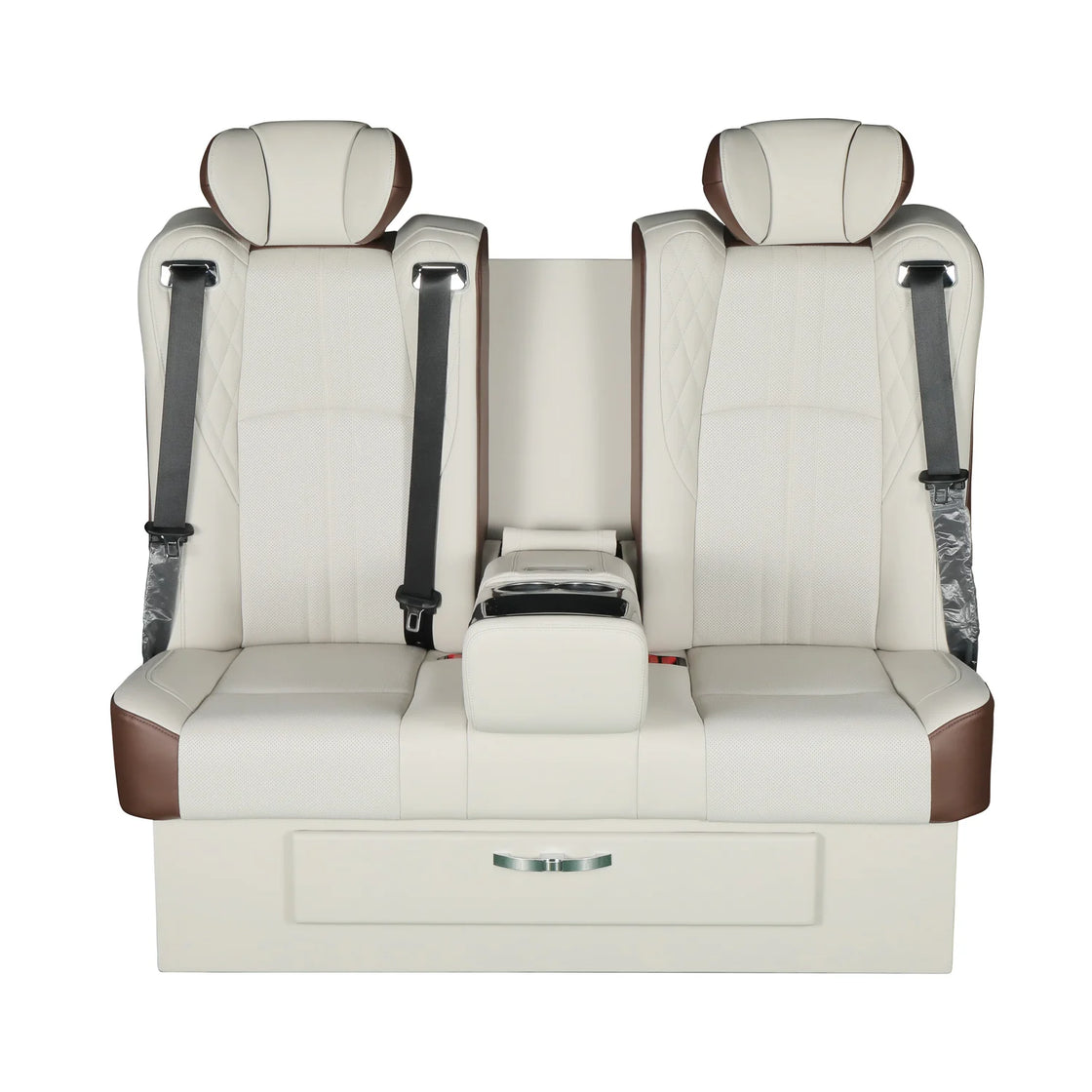 Luxury Electric Motorized Leather Car Back Seat for MPV, VAN, RV, Limousine, and Campervan