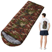 VTX-2185253 Waterproof Ultralight Portable Winter Outdoor Adults Compact Single Camping Sleeping Bag Compression Hiking Travel