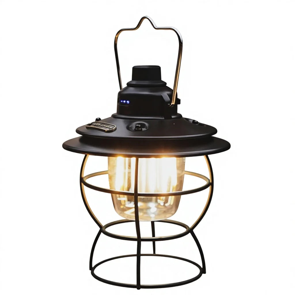Vintage LED Camping Lantern