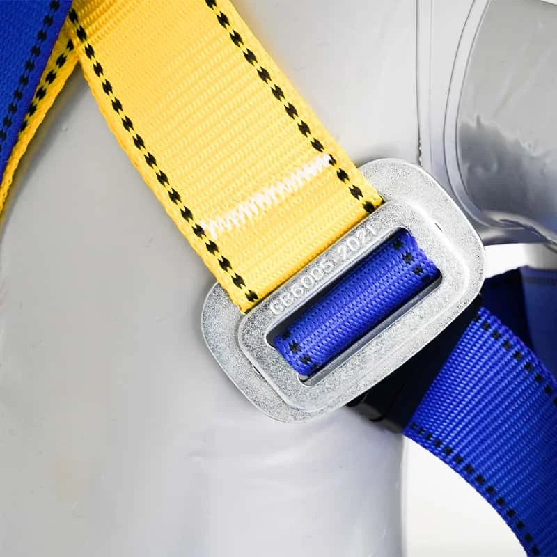 Polyester Ratchet Lashing Strap 1500-3000kg Breaking Strength 1000-5000kg Capacity 5m/6m Length Blue/Yellow