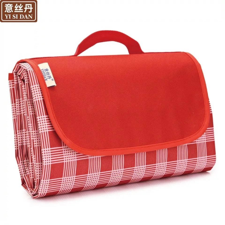 Portable Moisture-Proof Outdoor Picnic and Camping Mat, Rectangle Shape, Spring/Summer Use