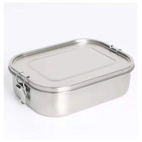VTX-8858405 304 Stainless Steel Airtight Crisper Food Warming Box Lunch Tableware Camping Modern Hiking Travel Outdoor Picnic