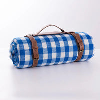 Oversized 2x2m Family Picnic Blanket: Waterproof Oxford Mat