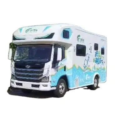 2024 Customized 4X2 4X4 RV Caravan Motorhome Diesel Campervan, 4 Seats, Automatic Transmission, White