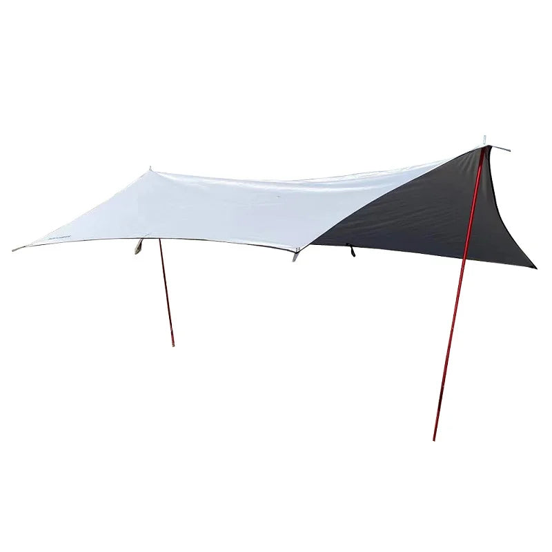 Outdoor Polyester Ultralight Waterproof Fly Sheet Camping Sunshade for 1-8 Persons