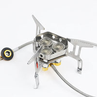 Portable Mini Outdoor Camping Gas Stove Stainless Steel Fold