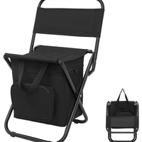 Outdoors Hiking Camping Travel Foldable Fishing Chair Compac
