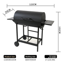 VTX-0907301 Large Double-Sided Folding Metal BBQ Grill Patio Home Stay Camping Commercial Camp Outdoor Rack Kitchen Cooking