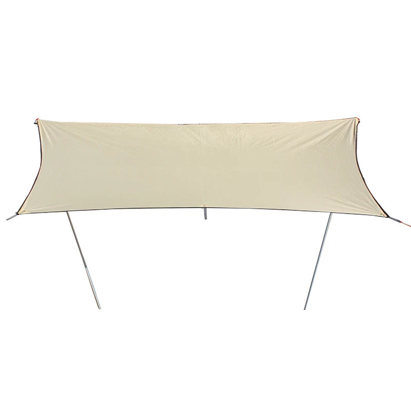 Outdoor Polyester Ultralight Waterproof Fly Sheet Camping Sunshade for 1-8 Persons