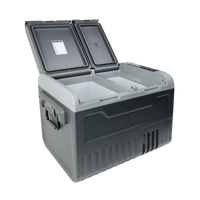 VTX-9055013 12V Portable Cooler Box well-made 55L Plastic Fridge New Compact Compressor Car Home Outdoor Use Camping Hiking Travel