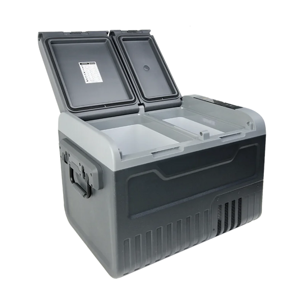 VTX-9055013 12V Portable Cooler Box well-made 55L Plastic Fridge New Compact Compressor Car Home Outdoor Use Camping Hiking Travel