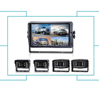 VTX-8137509 10.1 Inch Color LCD Quad Monitor RV Backup Camera System Home Decor Gifting Patio Garden Centerpiece Relaxation