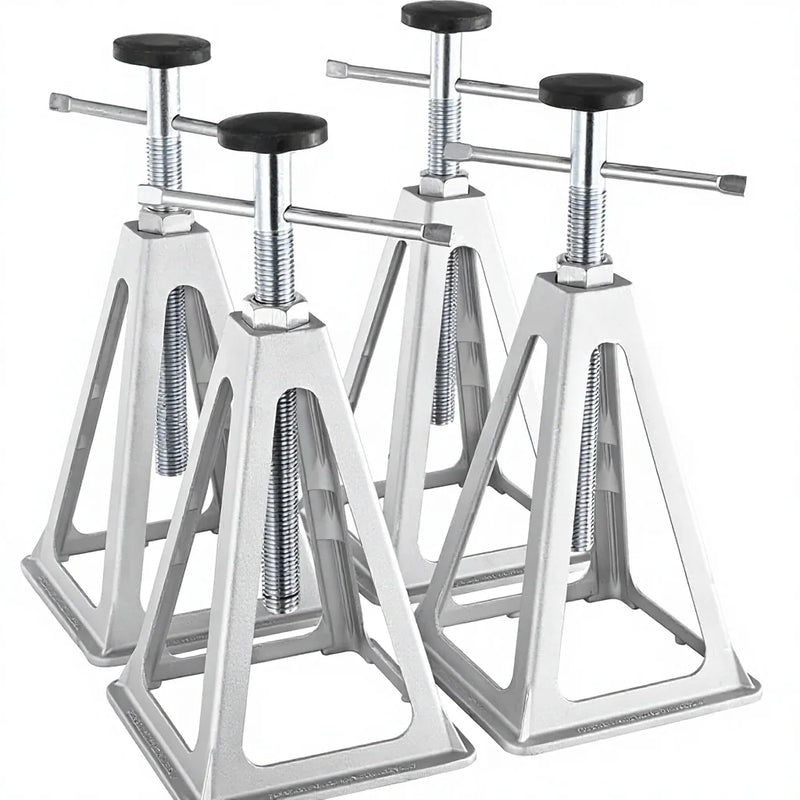 VTX-4527269 VEVOR RV Stabilizer Jacks 4 Pack Aluminum Leveling Stack Travel Trailer Camper Single Screw 6000 Lbs Adjustable 11/17