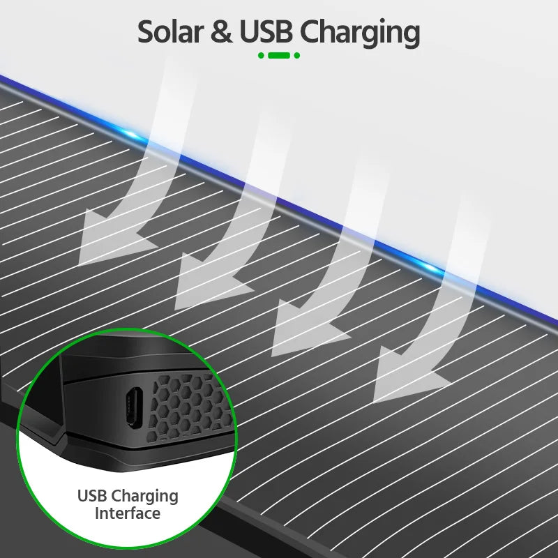 Solar Tire Pressure Monitoring System with 6 External Sensors and Digital LCD Display