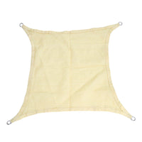 VTX-2233509 Large 10x10m Rectangle Outdoor Sun Shade Sail UV Finished HDPE Fabric Patio & Garden Home Decor Gifting Centerpiece