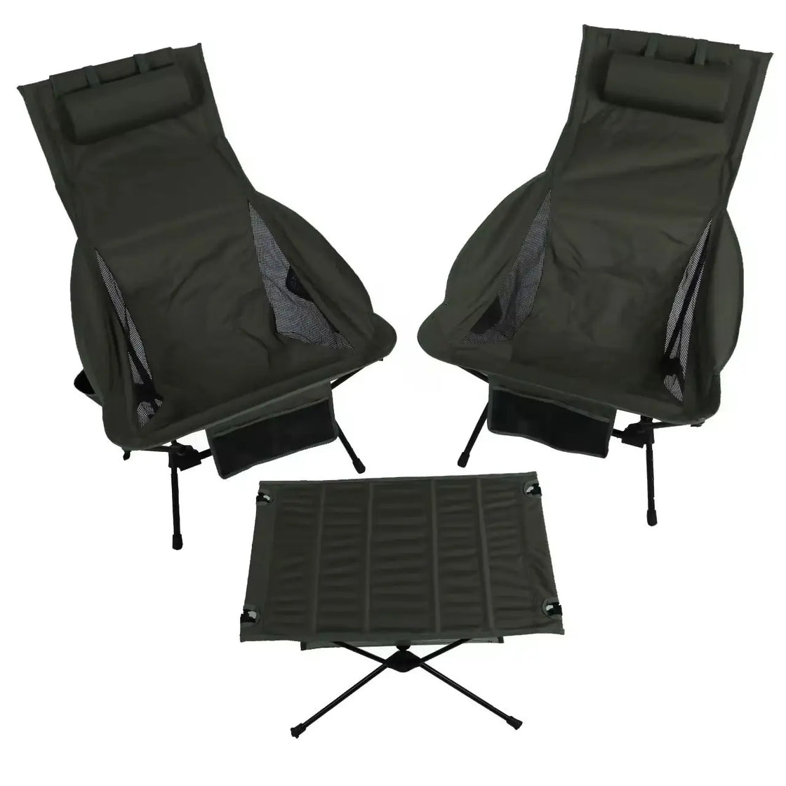 Lightweight Aluminum Adjustable Portable Folding Beach Chair for Outdoor Use