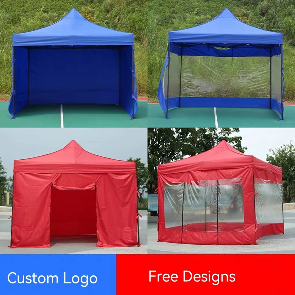Outdoor Pop Up Canopy Tent 3x6m Waterproof Foldable with Custom Logo Printing
