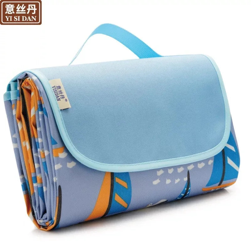 Portable Moisture-Proof Outdoor Picnic and Camping Mat, Rectangle Shape, Spring/Summer Use