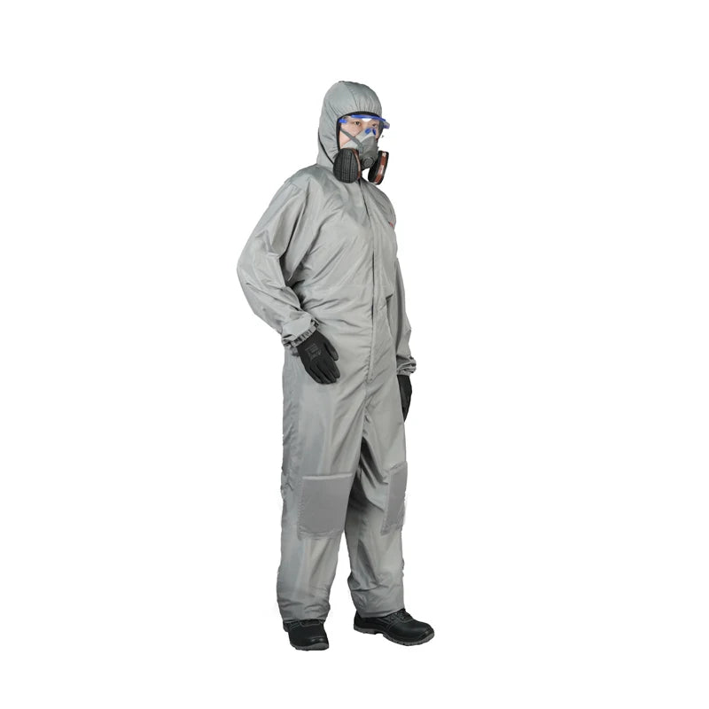 Safety Working Uniform Suit, Anti-static, Waterproof, Polyester, Blue, Size S-3XL, Model KR200