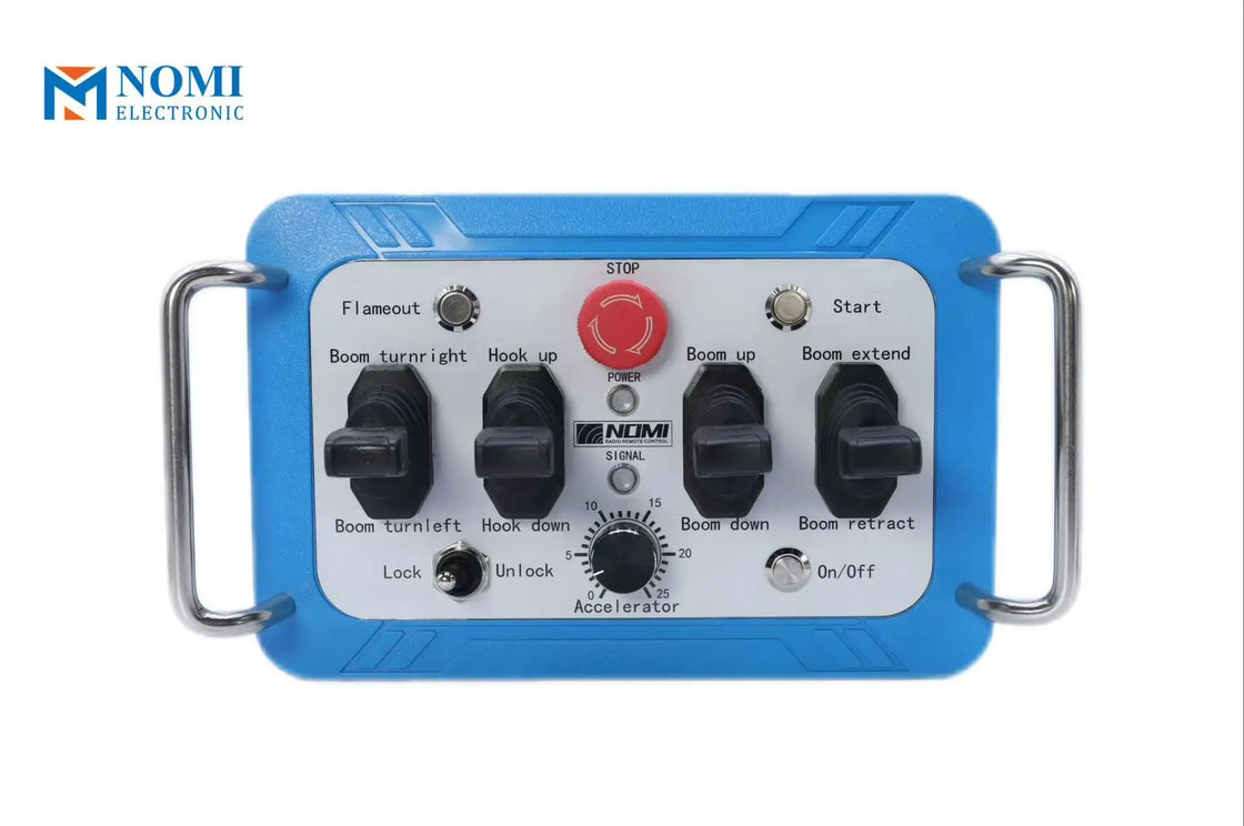 IP65 Waterproof Hydraulic Joystick Proportional Valve Remote Control Kit for Crane Loader Truck NM-002